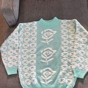 Vintage 80’s Grandmacore Sweater Size Medium